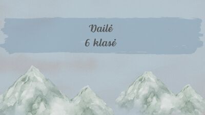 dailes zanrai: buitinis, batalinis ir animalistinis.