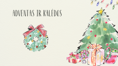 adventas ir kaledos 1,5-3 metu vaikams