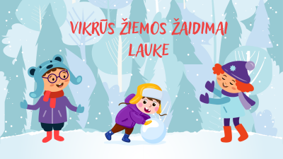 etno muzika: vikrus ziemos zaidimai lauke