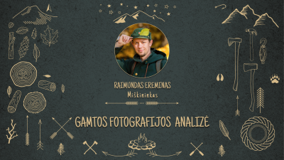 pasaulio pazinimas: gamtos fotografiju analize