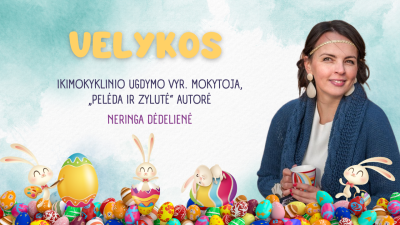 velykos 1,5-3 metu vaikams
