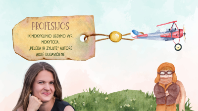 pakalbekime apie profesijas 3-5 metu vaikams