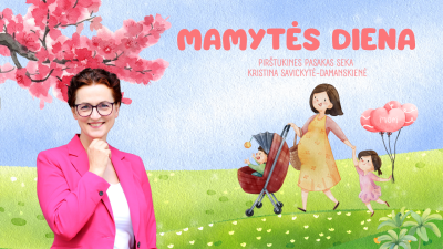 mamytes diena. pirstukine pasaka