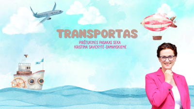 transportas. pirstukine pasaka