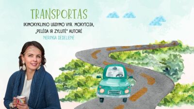 transportas 1,5-3 metu vaikams