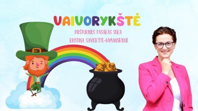 vaivorykste. pirstukine pasaka