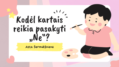 kodel kartais reikia pasakyti ne ? 1 klase