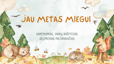 pasaulio pazinimas: jau metas miegui