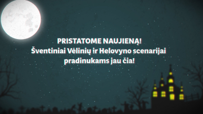 sventiniai scenarijai: veliniu scenarijus pradinukams