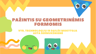 pazintis su geometrinemis figuromis