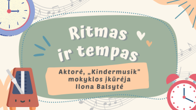ritmas ir tempas