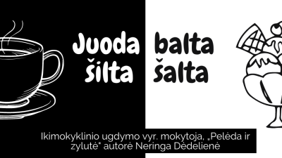 epamokele juoda- balta. silta - salta + veiklu idejos menesiui 1,5-3 metu vaikams