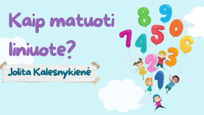 kaip matuoti liniuote?