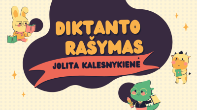 diktanto rasymas