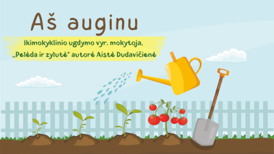 epamokele as auginu + veiklu idejos menesiui 1,5-3 metu vaikams